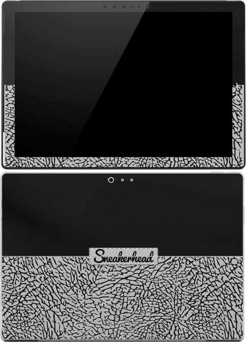 Elephant Print Sneakerhead Black Surface Pro 4 Skin